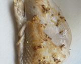 鶏の香草パン粉焼き作り方3写真