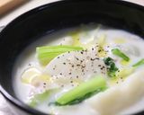 米粉と豆乳で☆白菜とえのきのベジシチュー作り方9写真