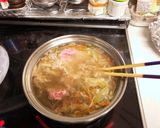 舞茸カレー蕎麦!我が家の年越し蕎麦作り方6写真