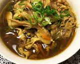 舞茸カレー蕎麦!我が家の年越し蕎麦作り方12写真