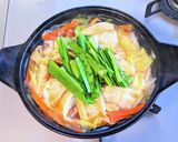 野菜たっぷり餃子鍋作り方7写真