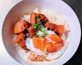 トロトロ温玉角煮丼作り方5写真