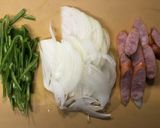 簡単♪糸蒟蒻の鉄板ナポリタン／ダイエット作り方1写真