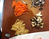 きのこの炊き込みご飯作り方1写真