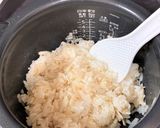後混ぜで、蓮根の炊き込みご飯風作り方6写真
