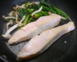 簡単！銀鮭のクリーム煮　オーツミルク作り方3写真