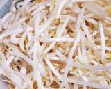 簡単☆ひき肉のニラもやし炒め作り方1写真
