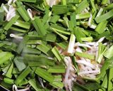 簡単☆ひき肉のニラもやし炒め作り方5写真