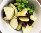 レンジお節余り食材でコク旨オイ野菜炒め作り方10写真