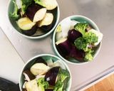 レンジお節余り食材でコク旨オイ野菜炒め作り方11写真