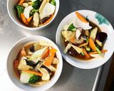 レンジお節余り食材でコク旨オイ野菜炒め作り方15写真
