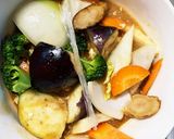 レンジお節余り食材でコク旨オイ野菜炒め作り方17写真