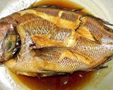 フライパンＤＥ作る！めで鯛！鯛の姿煮作り方13写真