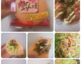 おやつにタコせんべい&焼きそば海老せん作り方9写真
