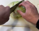 サーモンとアボカドのレタスバーガー作り方2写真