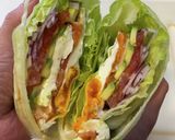 サーモンとアボカドのレタスバーガー作り方3写真