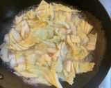 白菜とベーコンのクリーム煮作り方4写真