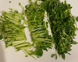 豆苗ツナサラダ作り方1写真