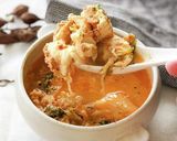 包丁いらず♡おうち食材でごまキムチスープ作り方5写真