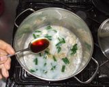 いんげん鶏肉粥♪食べると良くなる胃の痛み作り方5写真