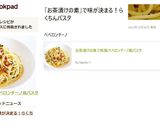 お茶漬けの素で和風ペペロンチーノ風パスタ作り方6写真