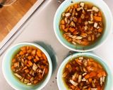 年越しに全てレンジきのこオイ酢あん湯豆腐作り方3写真