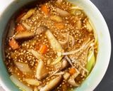 年越しに全てレンジきのこオイ酢あん湯豆腐作り方11写真