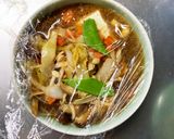 年越しに全てレンジきのこオイ酢あん湯豆腐作り方16写真