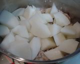 大根と豚ばら肉の炒め煮作り方4写真