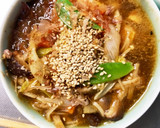 年越しに全てレンジきのこオイ酢あん湯豆腐作り方18写真