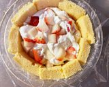 簡単♪いちごのドームケーキ♡ズコット作り方6写真