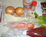 ずぼらさんが作る!ミートソーススパ作り方1写真