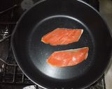 鮭とニラの粥♪簡単腹痛下痢ゲップ漢方薬膳作り方2写真