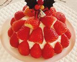 簡単♪いちごのドームケーキ♡ズコット作り方11写真