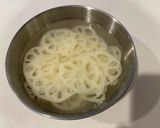 【簡単】レンコンの柚子胡椒和え作り方1写真
