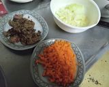 ラグーソースパスタ〜リゾッタータ仕上げ作り方2写真