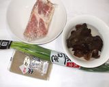 こんにゃく豚肉きくらげ炒め♪簡単便秘薬膳作り方1写真