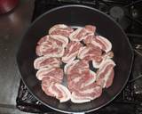 こんにゃく豚肉きくらげ炒め♪簡単便秘薬膳作り方3写真