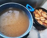 年越しそば!【三枚肉の煮付け】作り方5写真