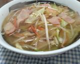 タンメン(市販品を使って)作り方6写真