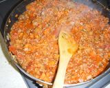 ずぼらさんが作る!ミートソーススパ作り方6写真