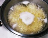カルボナーラと野菜スープ作り方1写真