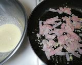 カルボナーラと野菜スープ作り方3写真