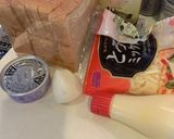 簡単　フライパンでホットサンド作り方1写真