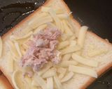 簡単　フライパンでホットサンド作り方7写真
