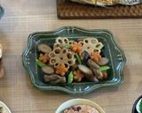 煮崩れしない フライパン 筑前煮作り方8写真