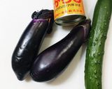 胡瓜と茄子の辛子漬け作り方1写真