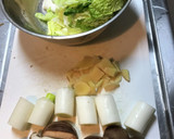 皮焼き鶏の鍋作り方1写真