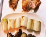 皮焼き鶏の鍋作り方3写真