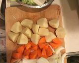 ソーセージとベーコンの白菜ポトフ作り方1写真